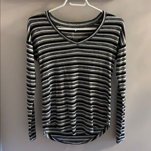 Stripped long sleeve shirt